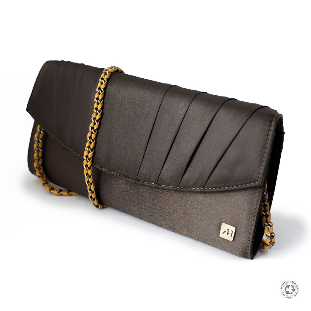 Swiss Army Pilot Suit Lady Clutch Satin Wallet