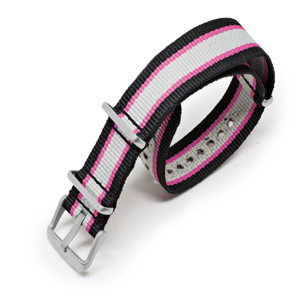 Black / White / Pink NATO - Micla
