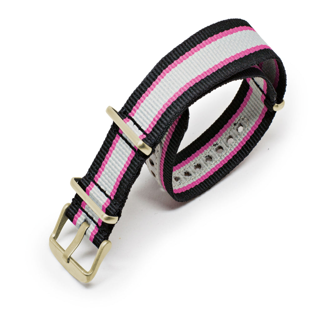 Black / White / Pink NATO - Micla