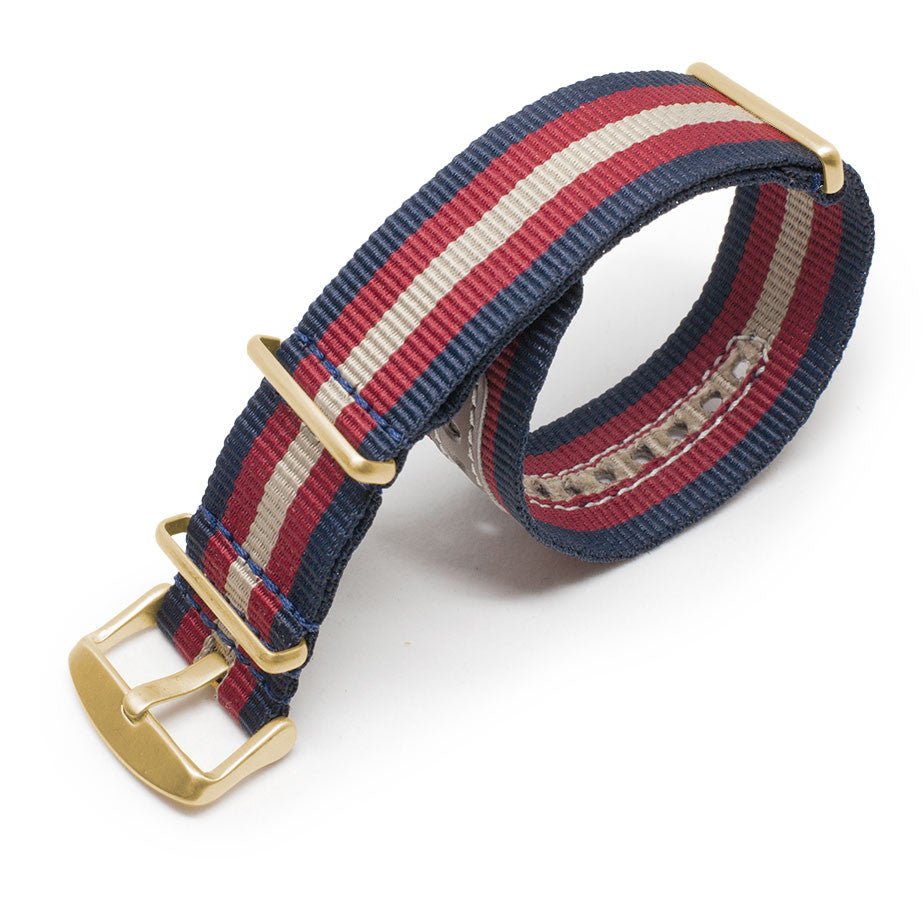 Marine / Burgundy / Sand NATO - Micla