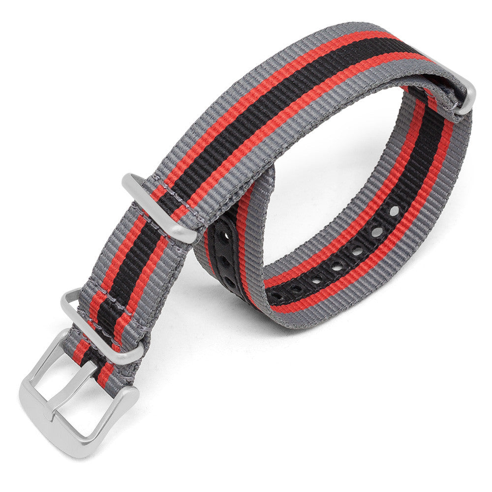 Grey / Red / Black NATO - Micla