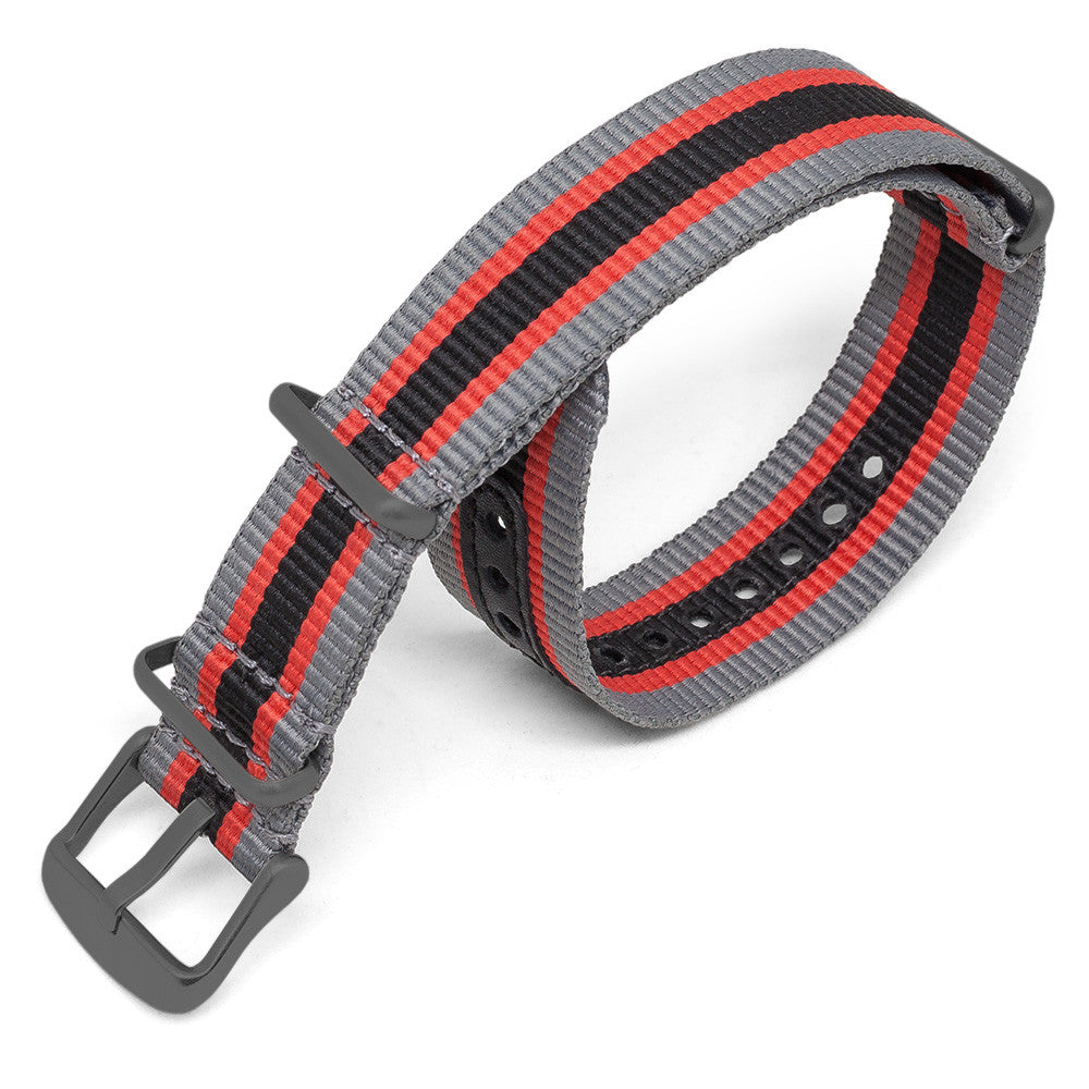 Grey / Red / Black NATO - Micla