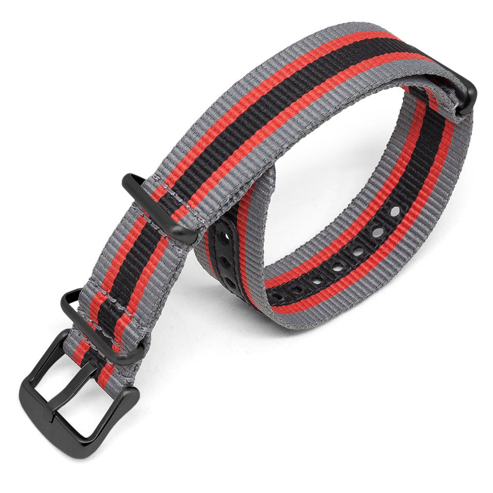 Grey / Red / Black NATO - Micla