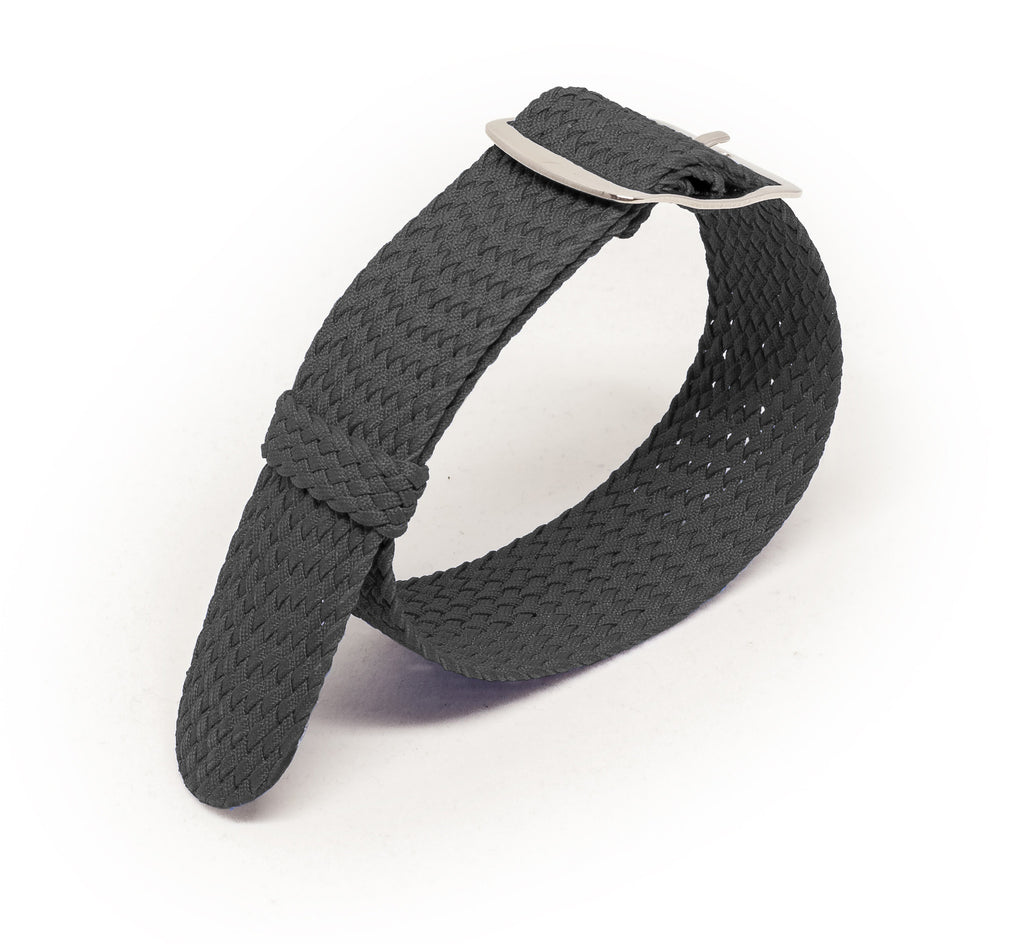 Grey Braided Perlon STRAP
