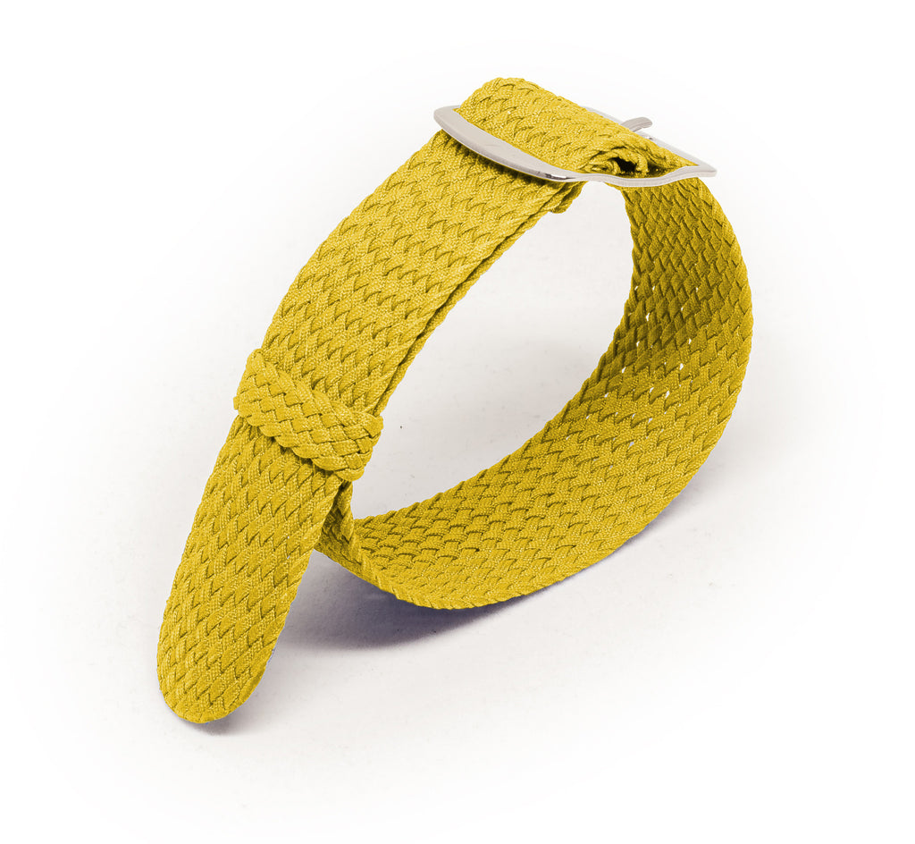 Yellow Braided Perlon STRAP