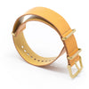 Gold Leather NATO - Micla