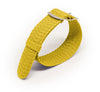 Yellow Braided Perlon STRAP - Micla